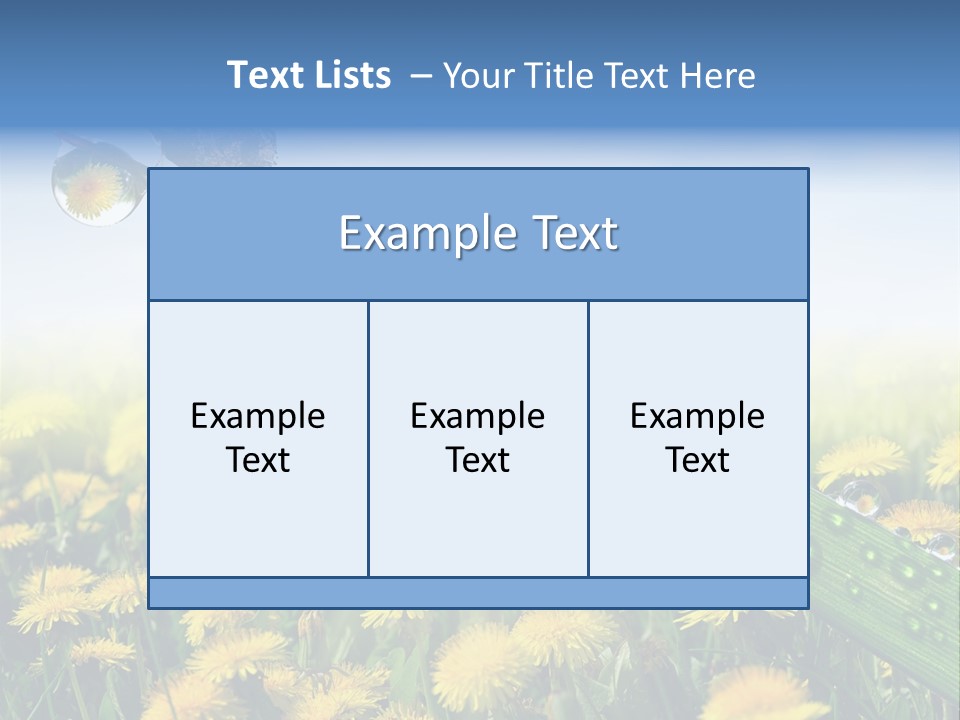 Flower Beauty Bright PowerPoint Template