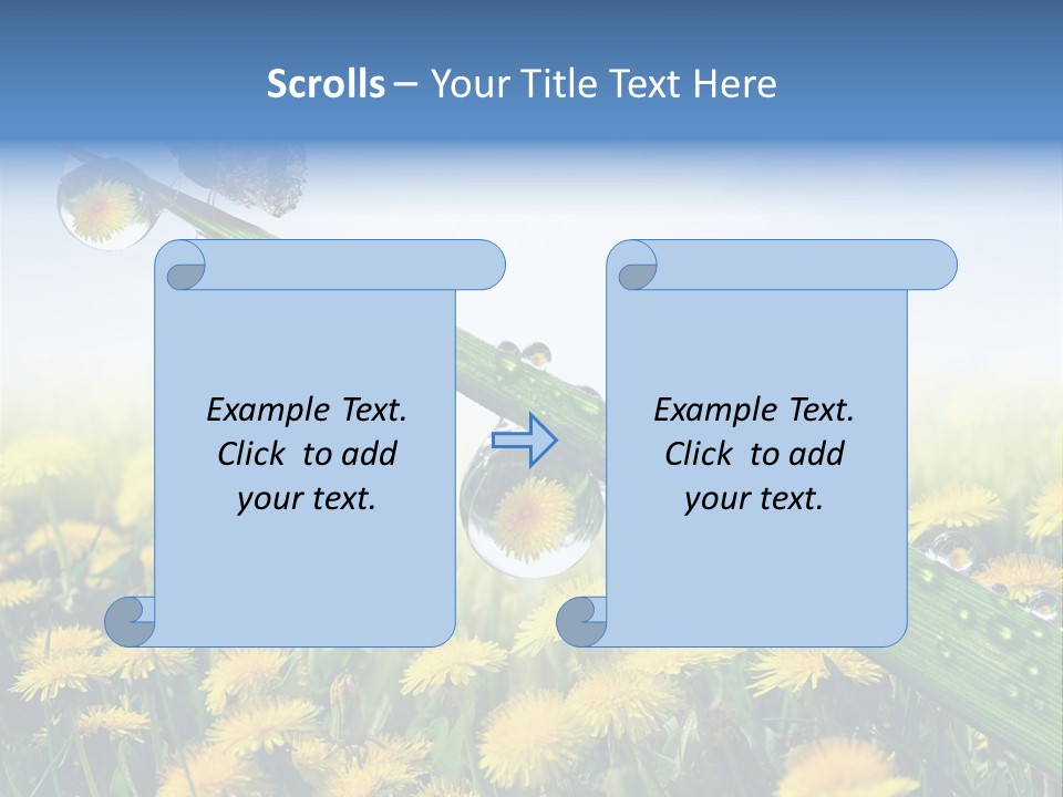 Flower Beauty Bright PowerPoint Template