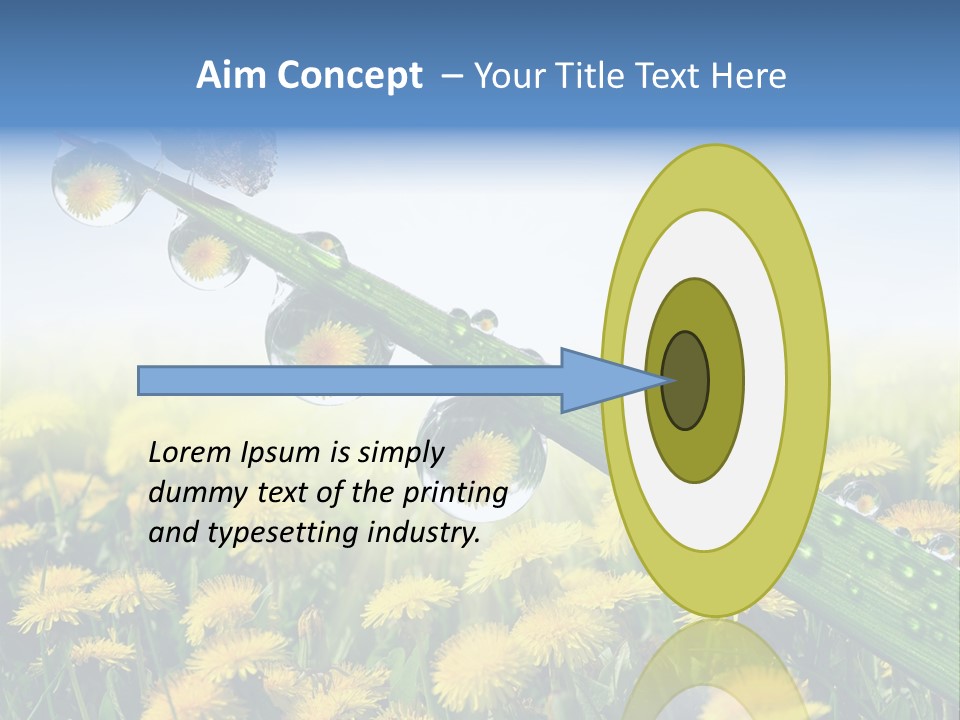 Flower Beauty Bright PowerPoint Template