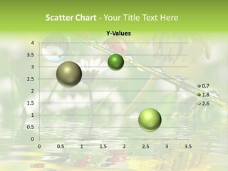 Environmental Raindrop Meadow PowerPoint Template