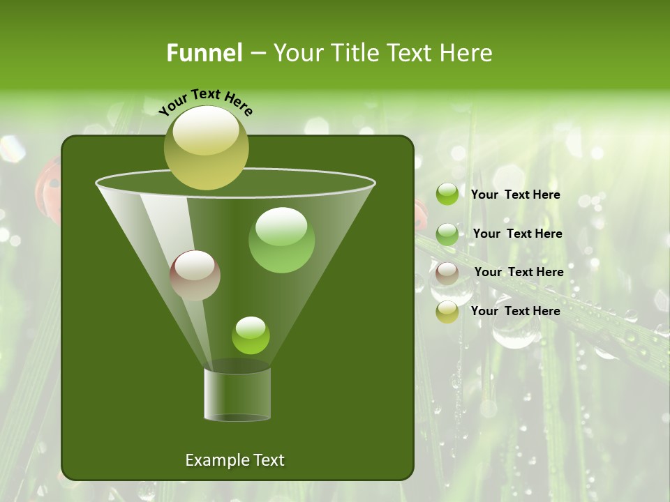 Bright Meadow Lifestyle PowerPoint Template