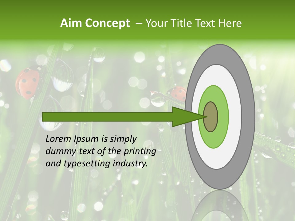 Bright Meadow Lifestyle PowerPoint Template