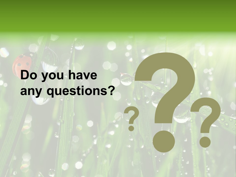 Bright Meadow Lifestyle PowerPoint Template