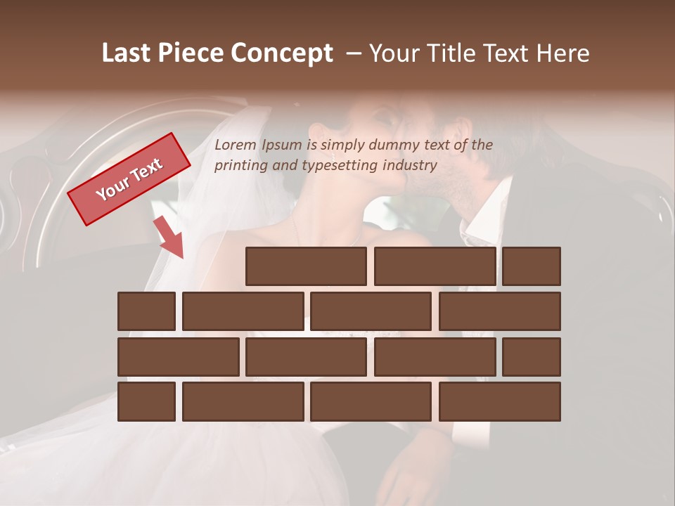 Dress Female Smile PowerPoint Template