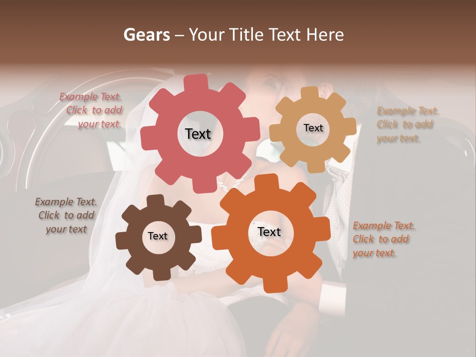 Dress Female Smile PowerPoint Template