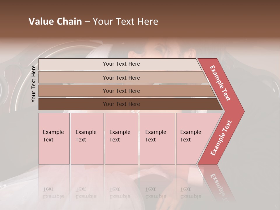 Dress Female Smile PowerPoint Template