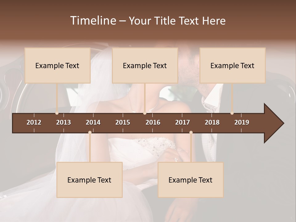 Dress Female Smile PowerPoint Template