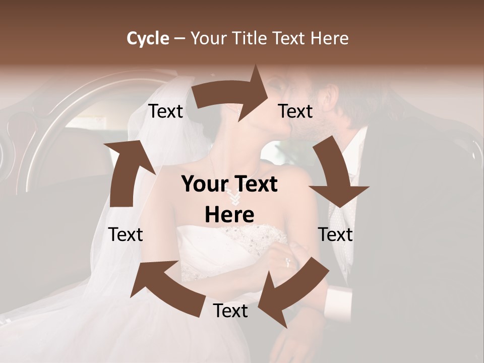 Dress Female Smile PowerPoint Template