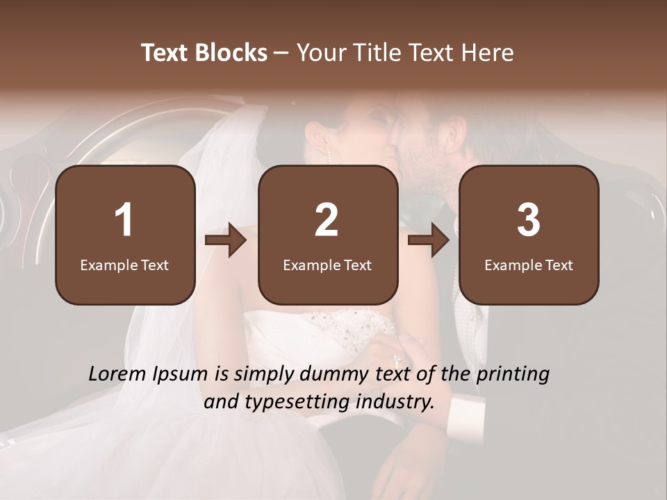 Dress Female Smile PowerPoint Template