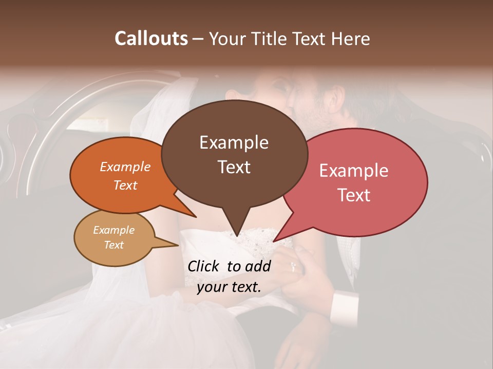 Dress Female Smile PowerPoint Template