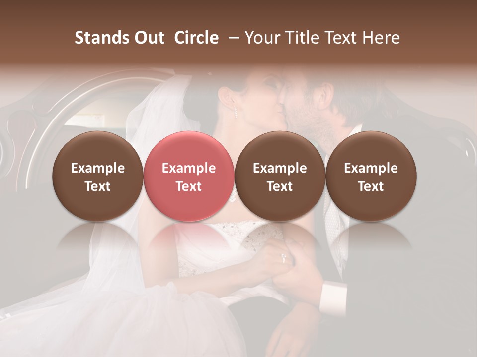 Dress Female Smile PowerPoint Template