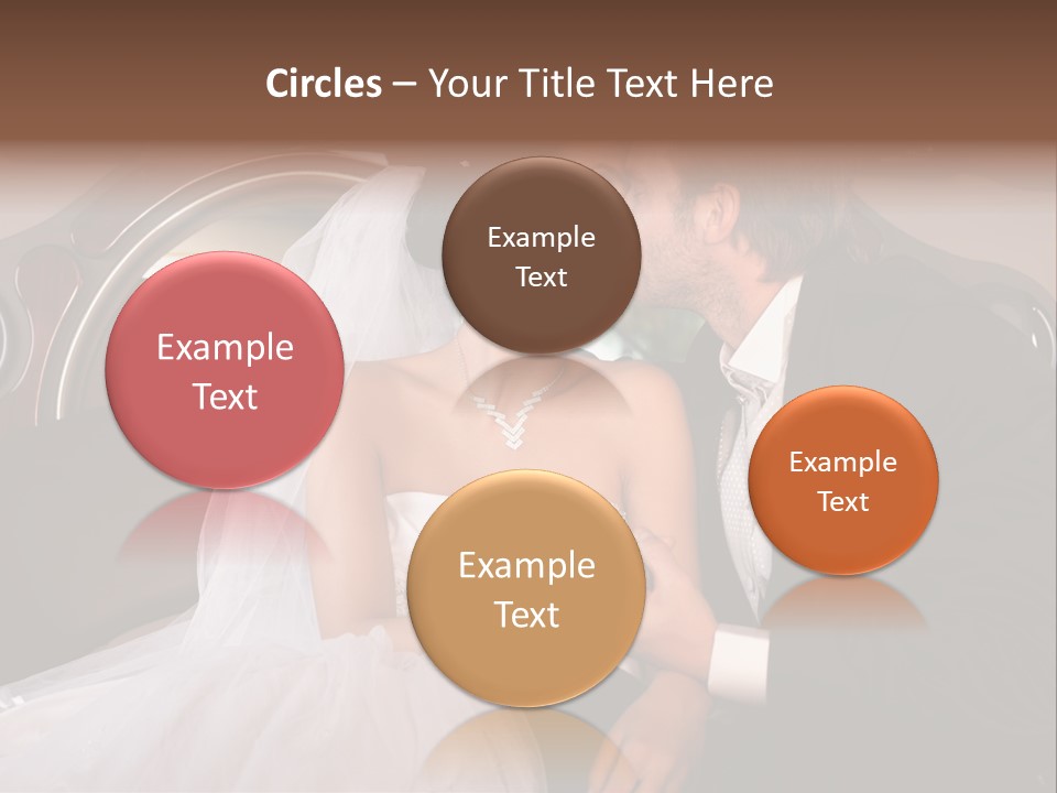 Dress Female Smile PowerPoint Template