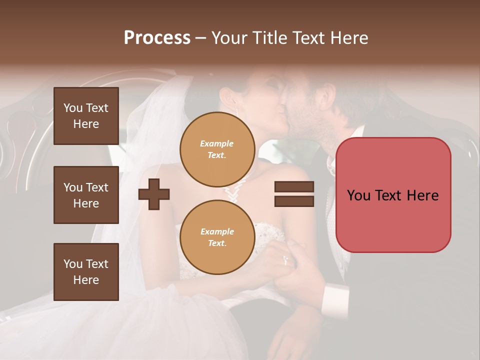 Dress Female Smile PowerPoint Template