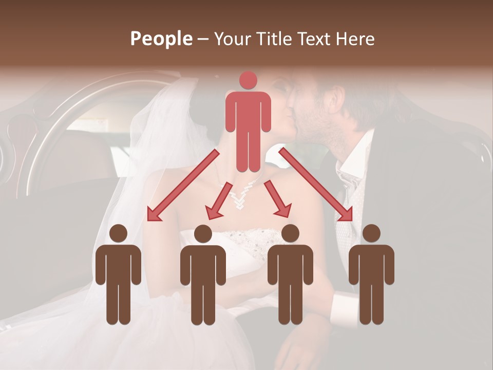 Dress Female Smile PowerPoint Template