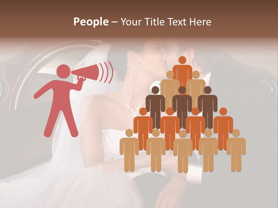 Dress Female Smile PowerPoint Template