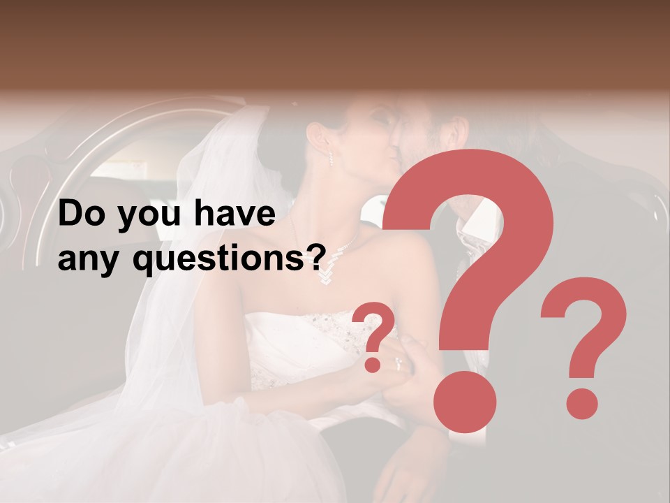 Dress Female Smile PowerPoint Template