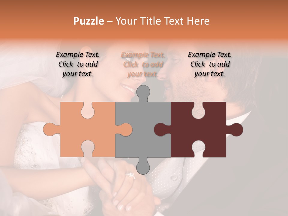 Touching Limousine Dress PowerPoint Template