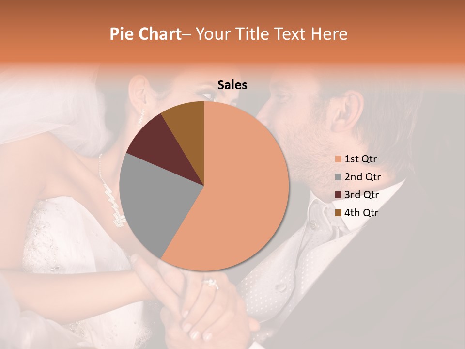 Touching Limousine Dress PowerPoint Template
