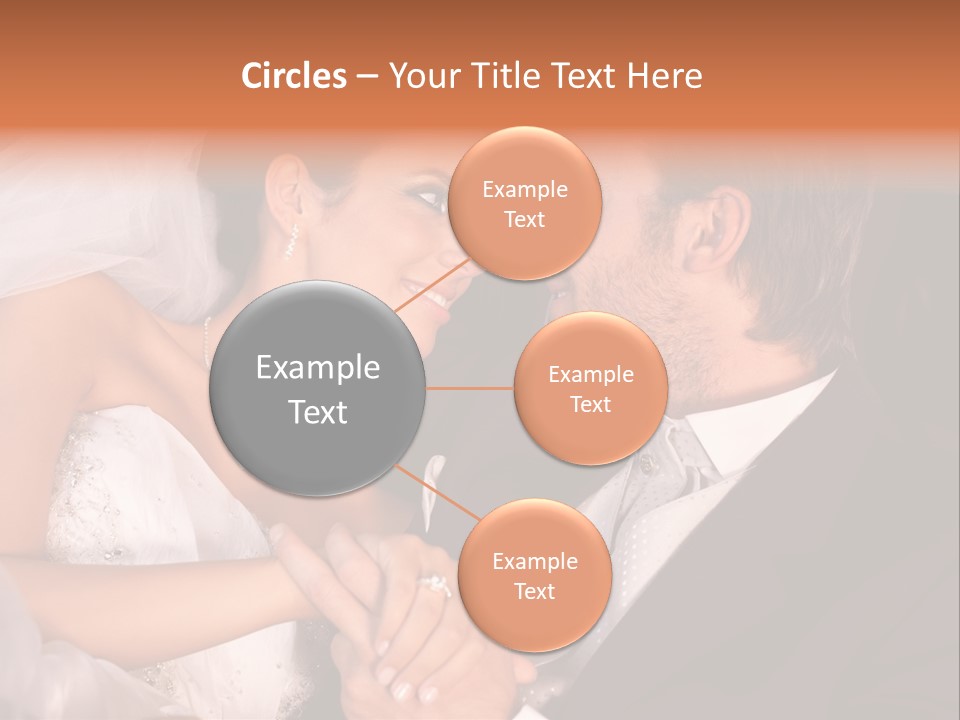 Touching Limousine Dress PowerPoint Template