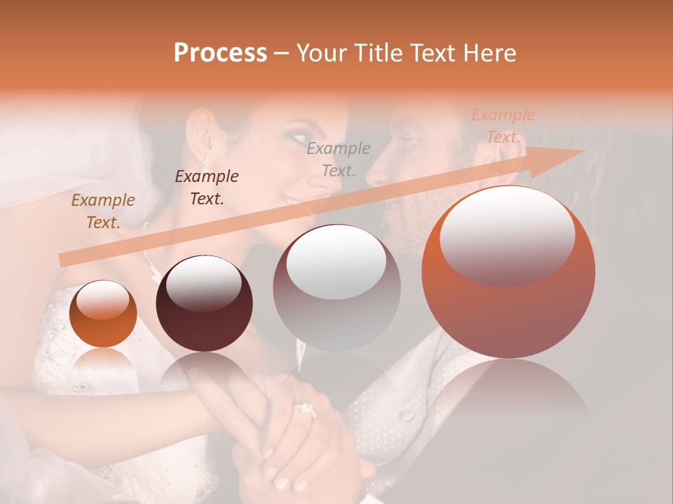 Touching Limousine Dress PowerPoint Template