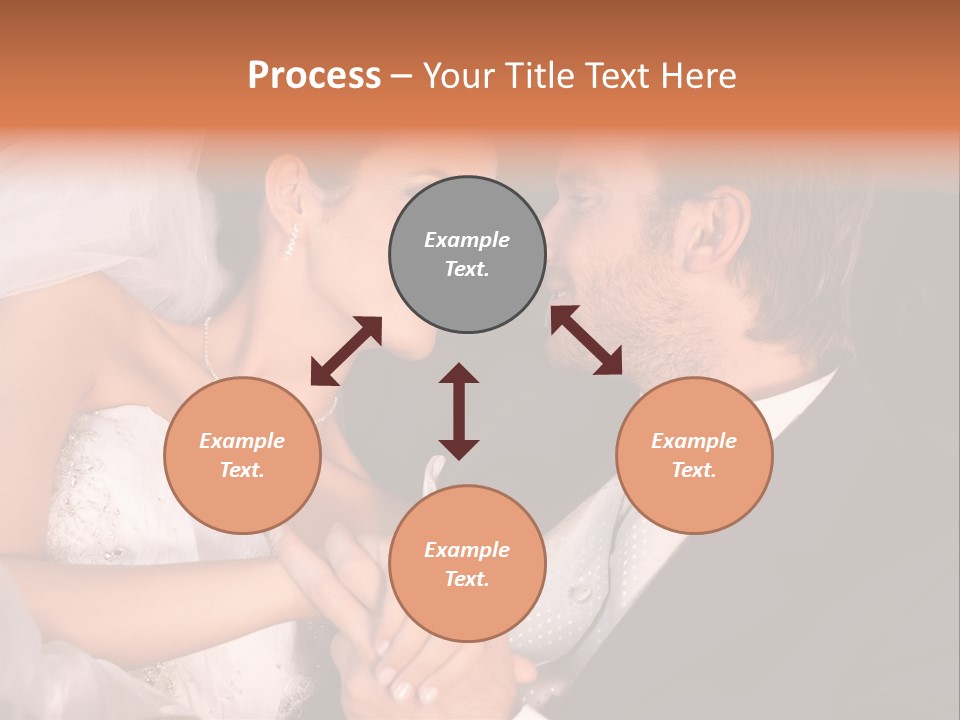 Touching Limousine Dress PowerPoint Template