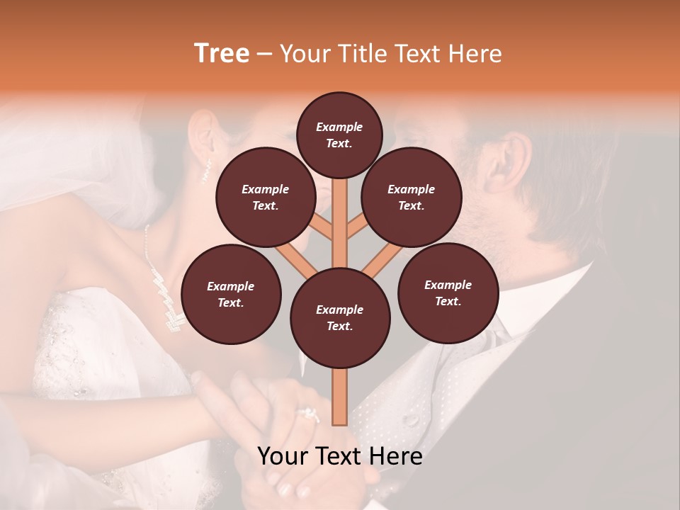 Touching Limousine Dress PowerPoint Template