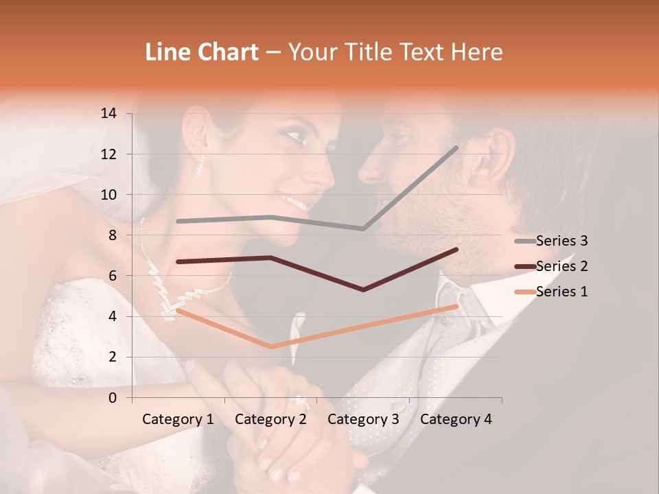 Touching Limousine Dress PowerPoint Template