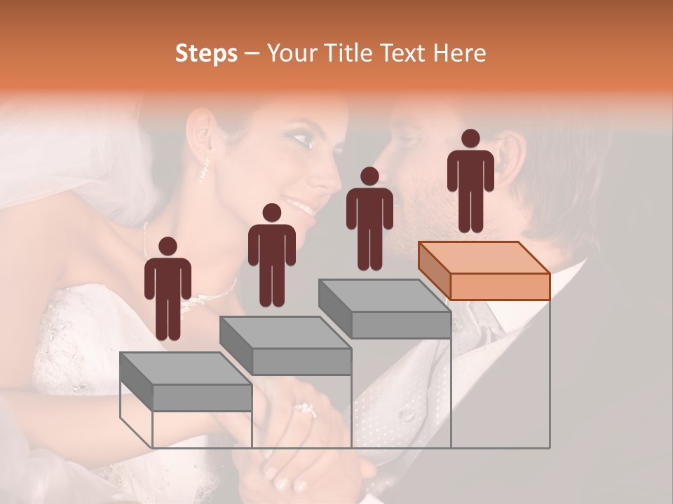 Touching Limousine Dress PowerPoint Template