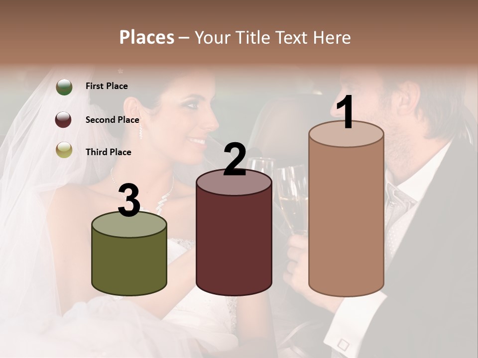 Wedding Weddingday Glasses PowerPoint Template