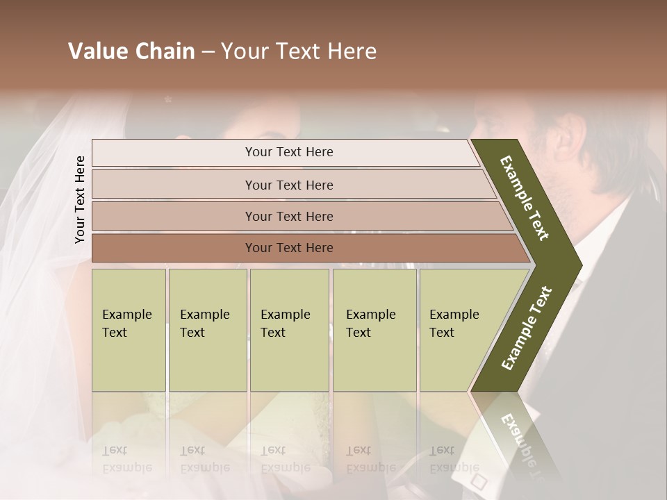 Wedding Weddingday Glasses PowerPoint Template