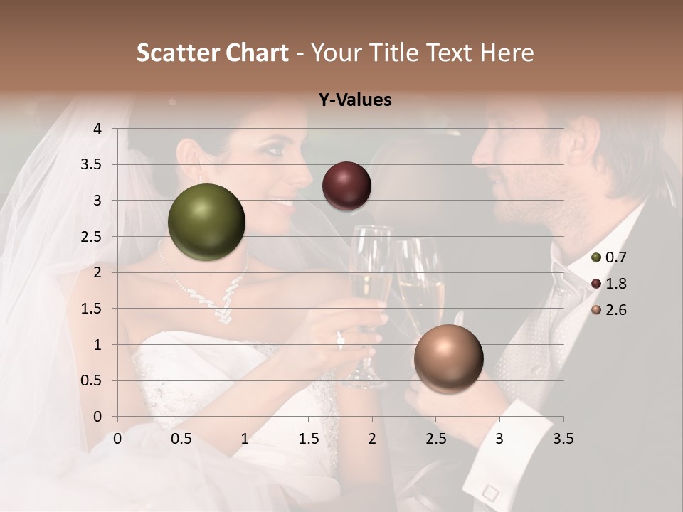 Wedding Weddingday Glasses PowerPoint Template