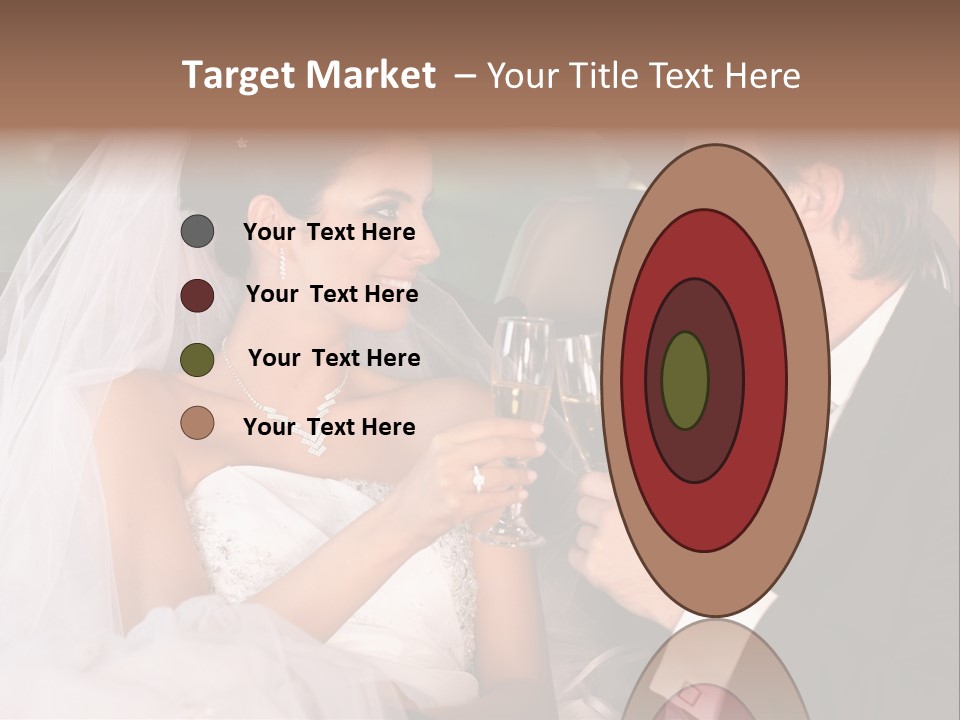 Wedding Weddingday Glasses PowerPoint Template