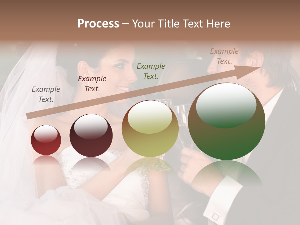 Wedding Weddingday Glasses PowerPoint Template