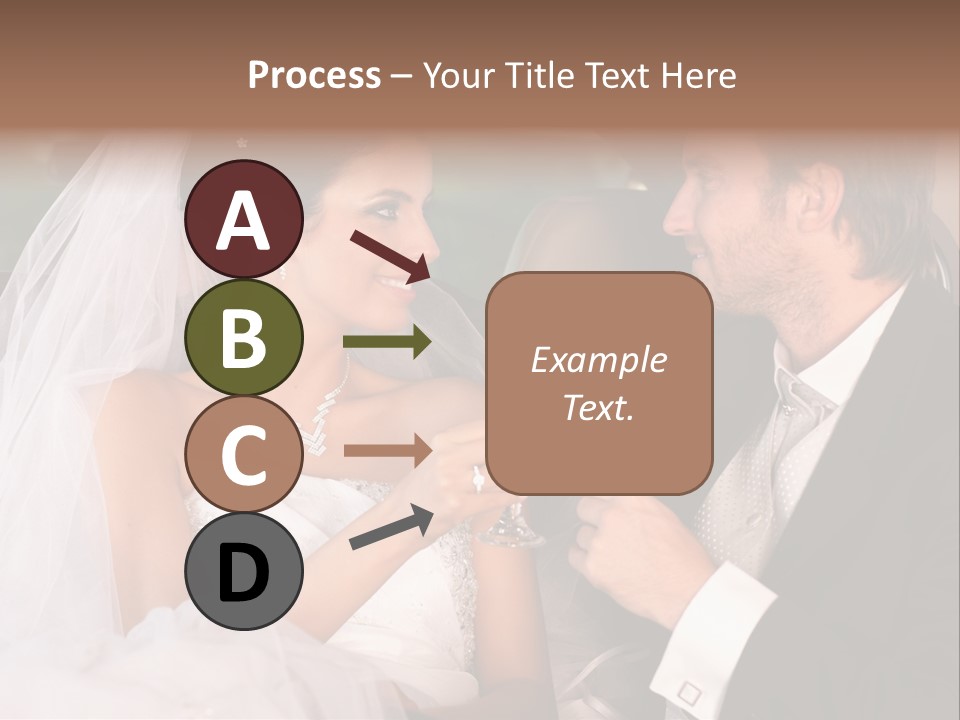 Wedding Weddingday Glasses PowerPoint Template