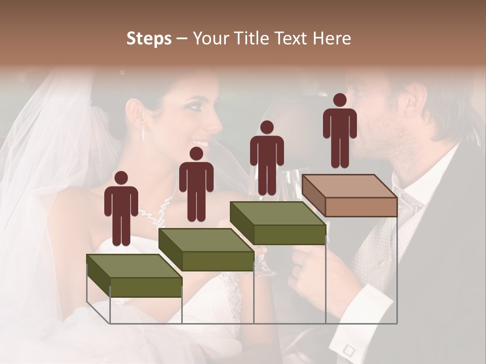 Wedding Weddingday Glasses PowerPoint Template