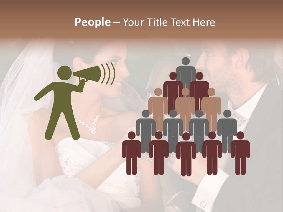 Wedding Weddingday Glasses PowerPoint Template