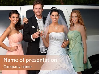 Wife Limo Hair PowerPoint Template