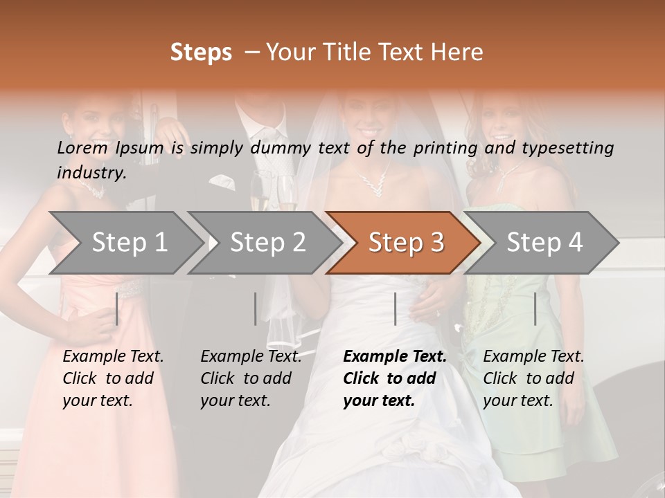 Wife Limo Hair PowerPoint Template