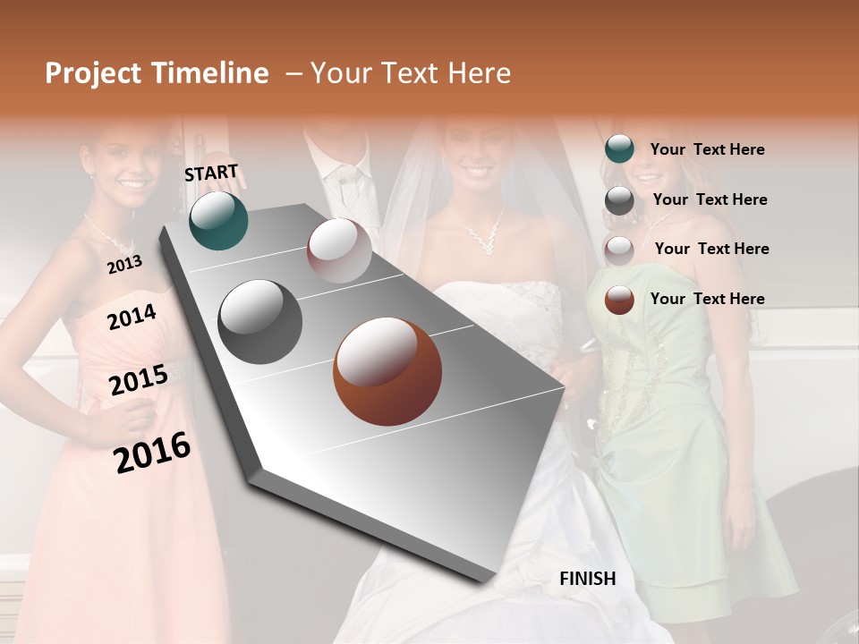 Wife Limo Hair PowerPoint Template