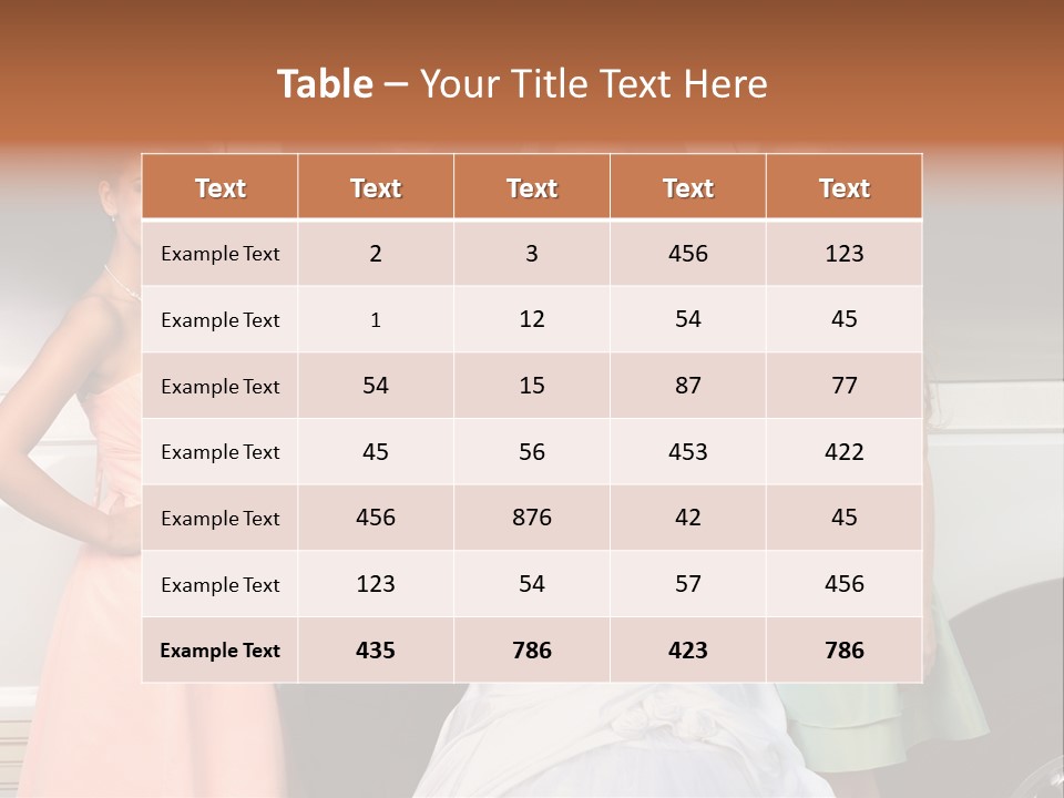 Wife Limo Hair PowerPoint Template