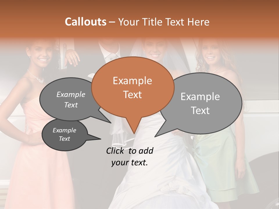 Wife Limo Hair PowerPoint Template