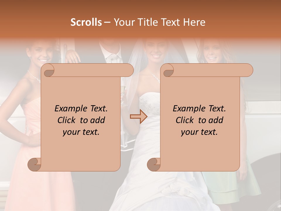Wife Limo Hair PowerPoint Template