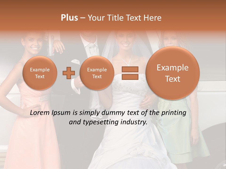 Wife Limo Hair PowerPoint Template