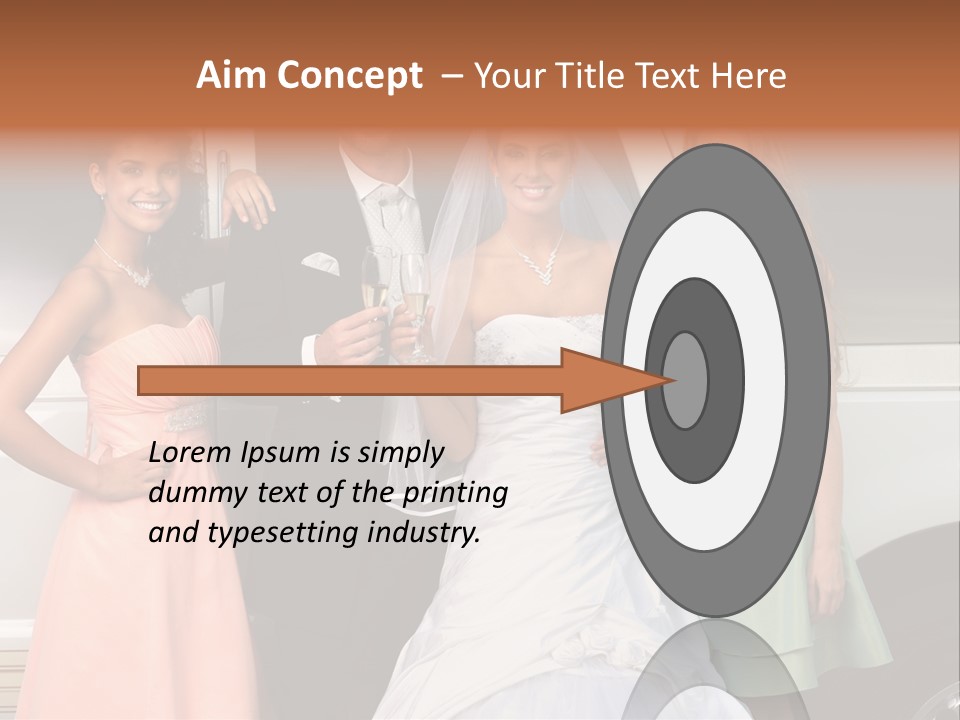 Wife Limo Hair PowerPoint Template