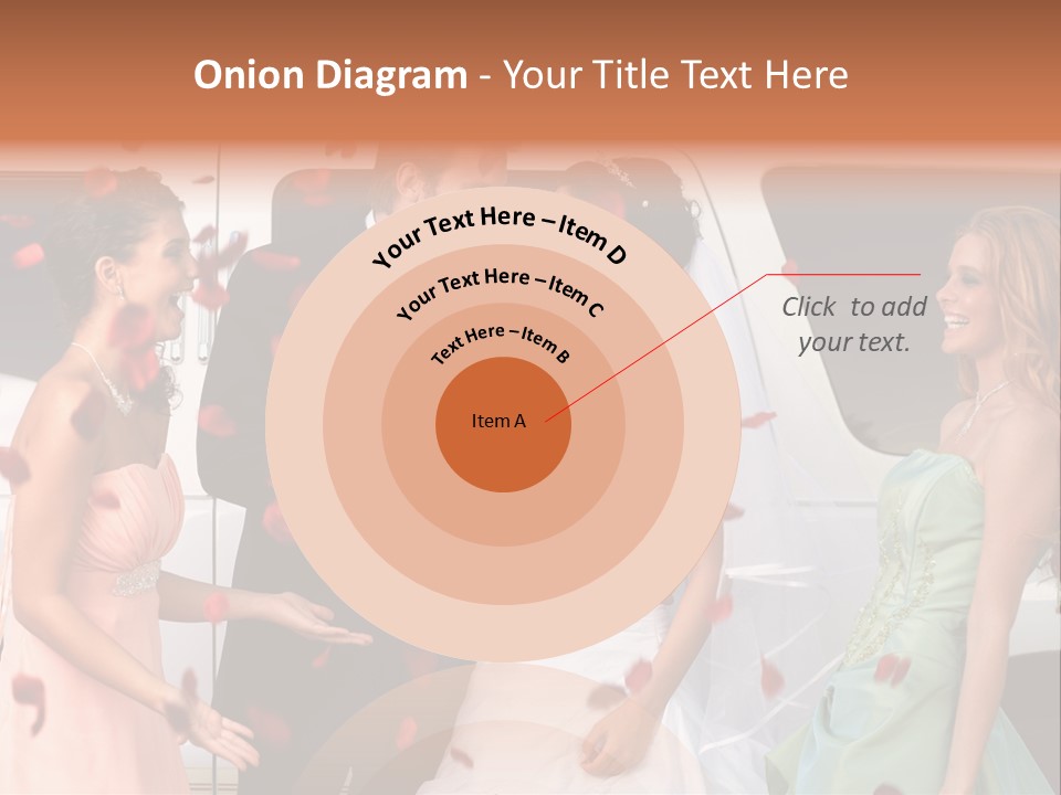 Groom Smiling Girl PowerPoint Template