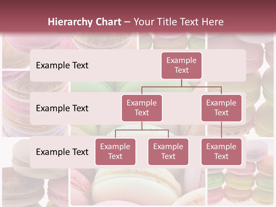 Biscuit Gourmandise Macaron PowerPoint Template