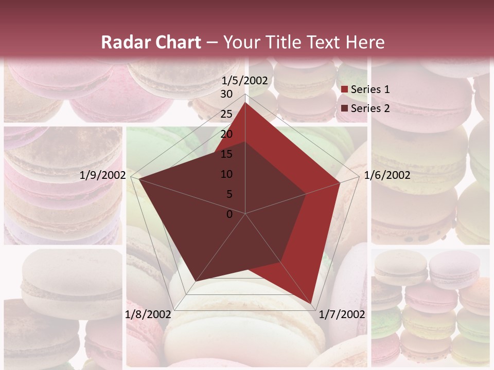 Biscuit Gourmandise Macaron PowerPoint Template