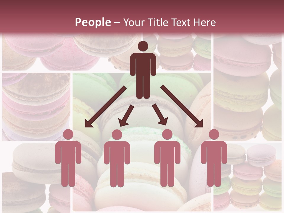 Biscuit Gourmandise Macaron PowerPoint Template
