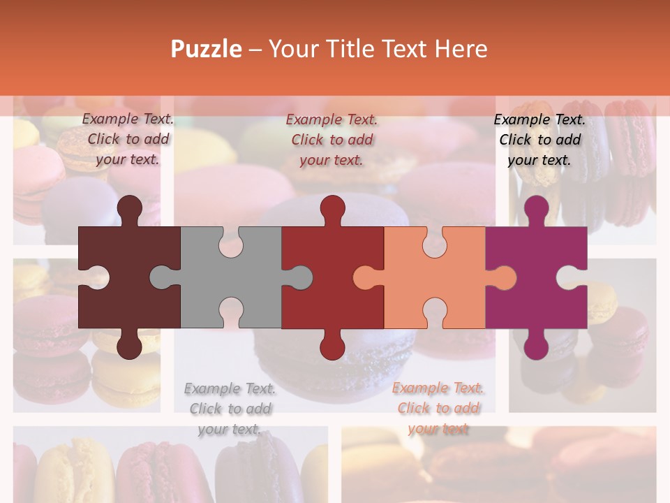 Couleur Petit Assortiment PowerPoint Template