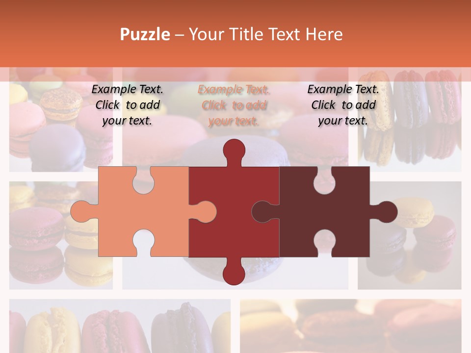Couleur Petit Assortiment PowerPoint Template